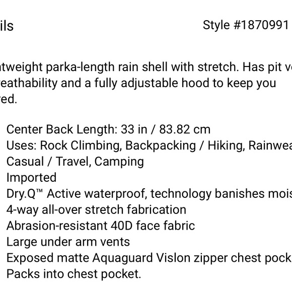 Mountain Hardware- Stretch Ozonic Parka - M - Women - Black - Picture 7 of 8